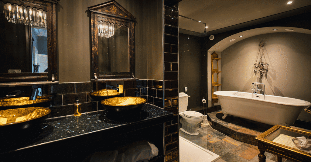 Making a Dark Bathroom Feel Brighter with Lighting