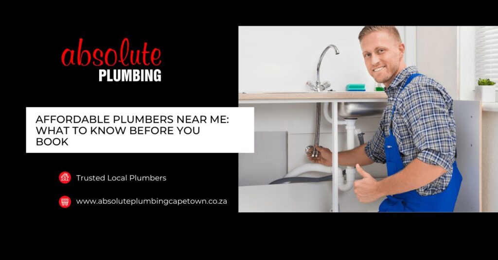 Affordable Plumbers Near Me Feature Image