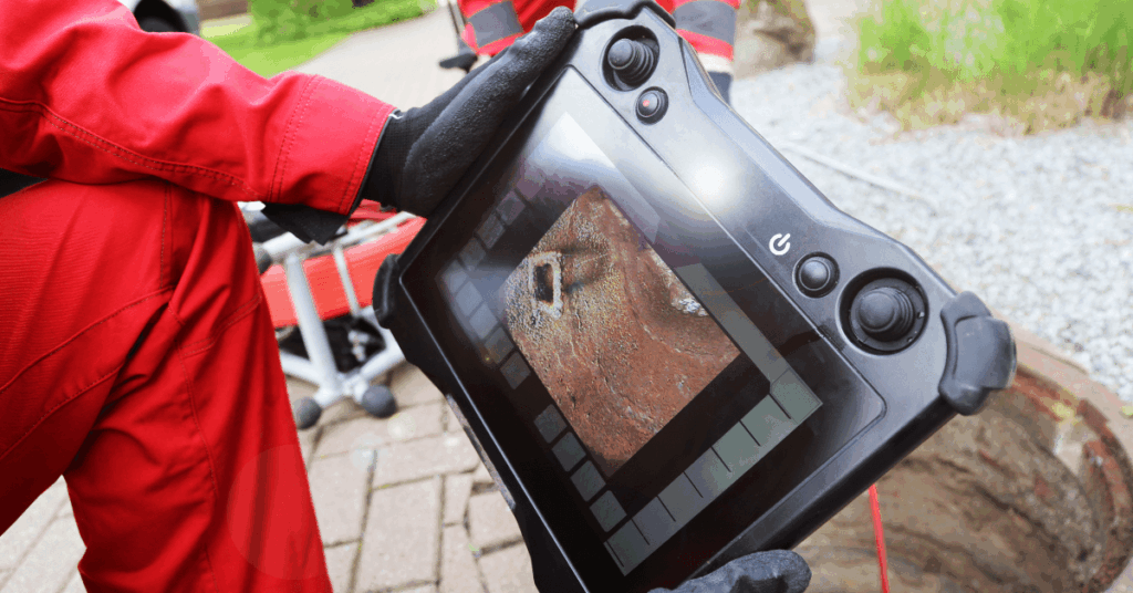 CCTV drain camera inspection