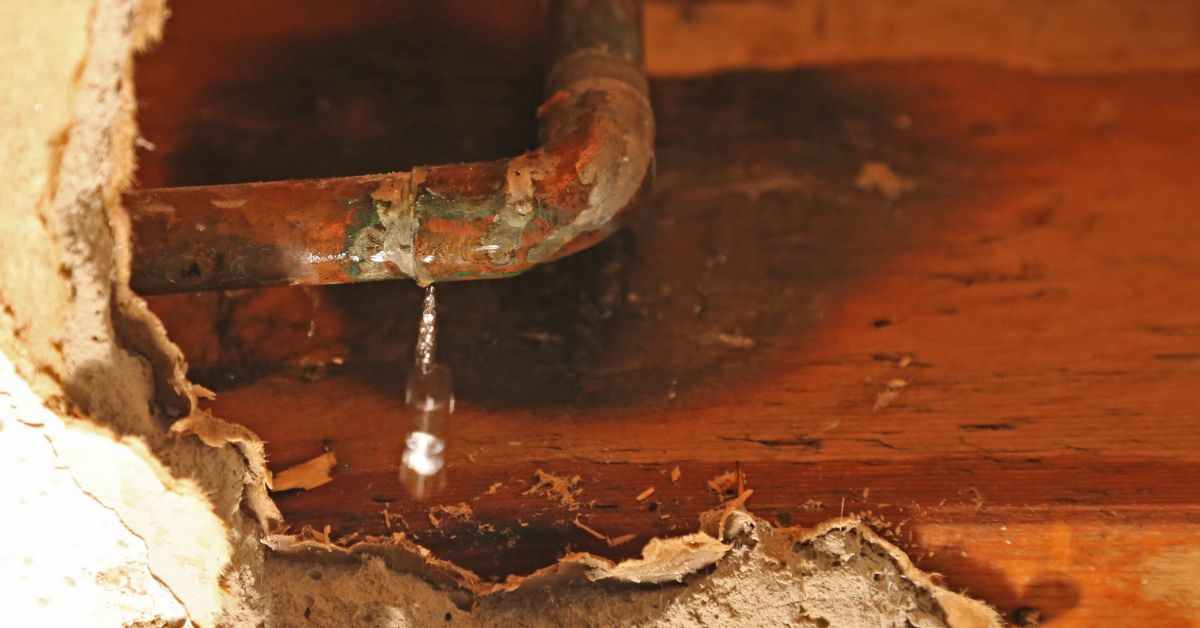Pipe Leaking in the ceiling